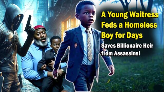 A Young Waitress Feds a Homeless Boy for Days, Saves Billionaire Heir from Assassins!