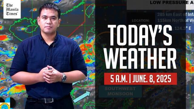 Today's Weather, 5 A.M. | June 8, 2025