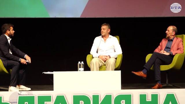 Димитър Маринов и Юлиан Вергов обсъдиха родното кино и перспективите пред сънародниците ни в София