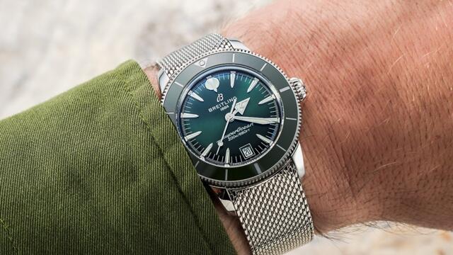 Breitling’s New 40mm Dive Watch With An Updated Caliber - Superocean Heritage Collection Revamp