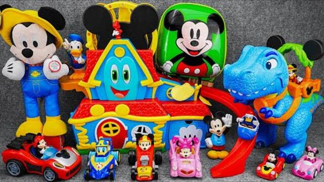 Mickey ASMR 🐭Satisfying with Unboxing Disney Mickey Mouse Jumbo Fun House Playset | Review Toys ASMR