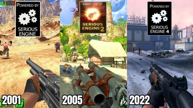 Evolution of FPS Games in Serious Engine (2001-2022)