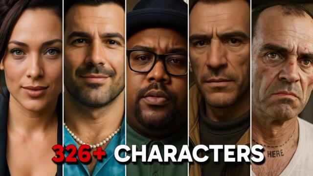 I Made Every GTA Character in Real Life (Using AI)