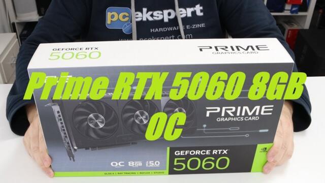 ASUS Prime GeForce RTX 5060 8GB OC unboxing