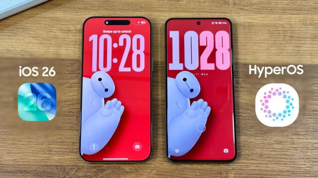 iOS 26 vs Xiaomi HyperOS - COMPARISON | Animations & Customization!