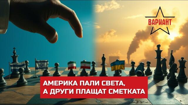 АМЕРИКА ПАЛИ СВЕТА, А ДРУГИ ПЛАЩАТ СМЕТКАТА,  Вариант #545