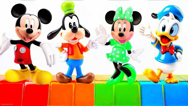 Mickey Mouse Clubhouse 💓🫂 Best Moments of Clubhouse | Create Mickey & Friends🧡 Play Doh Colors