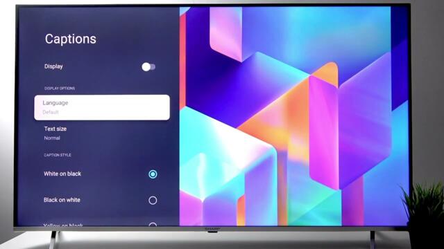 SHARP QLED 2025 – How to Turn On Captions (Subtitles)
