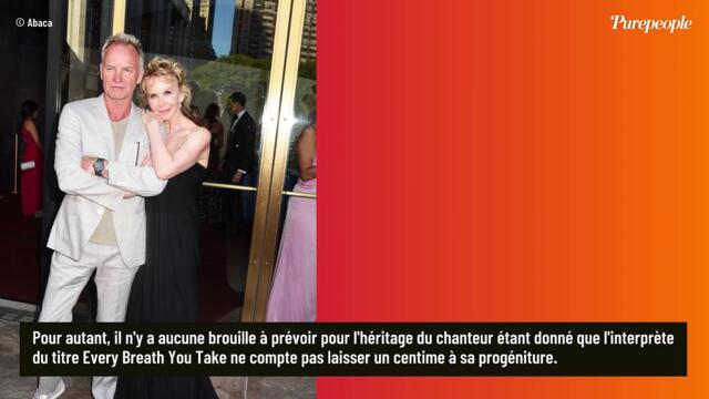 Il ne leur laissera pas un centime ! Sting est le papa de 6 enfants, il ne veut pas leur laisser d’héritage… et c’est pour leur bien