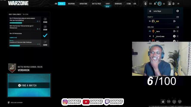 #1 Nigerian Streamer (Verdansk Room)