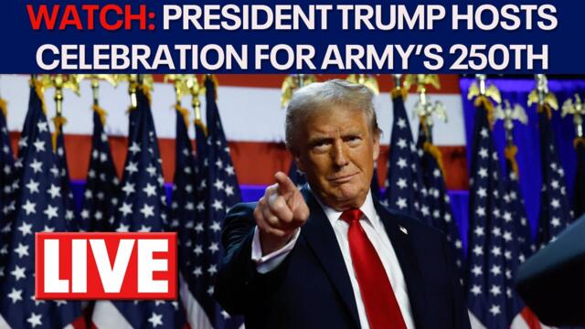 President Trump hosts celebration for US Army’s 250th anniversary