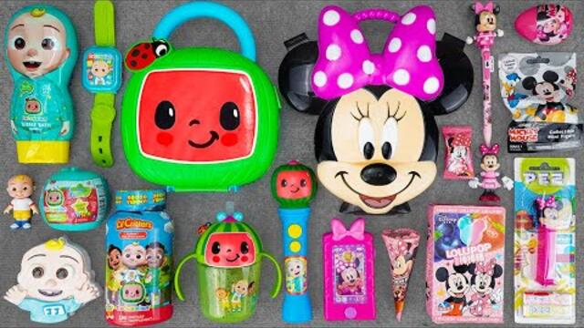 Cocomelon & Mickey Mouse Candy Toys Unboxing Review | Satisfying Sweet Candy ASMR