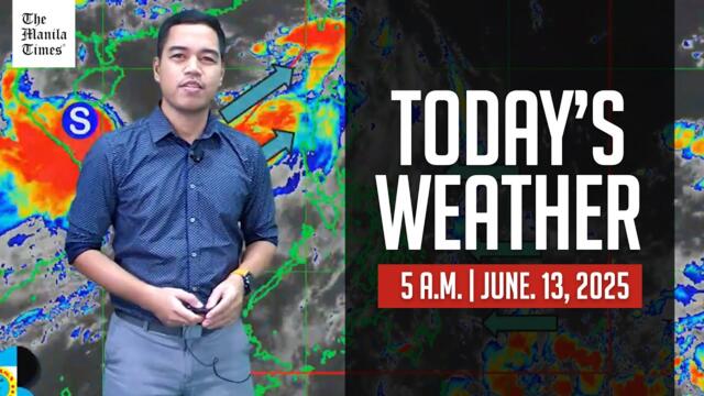 Today's Weather, 5 A.M. | June 13, 2025