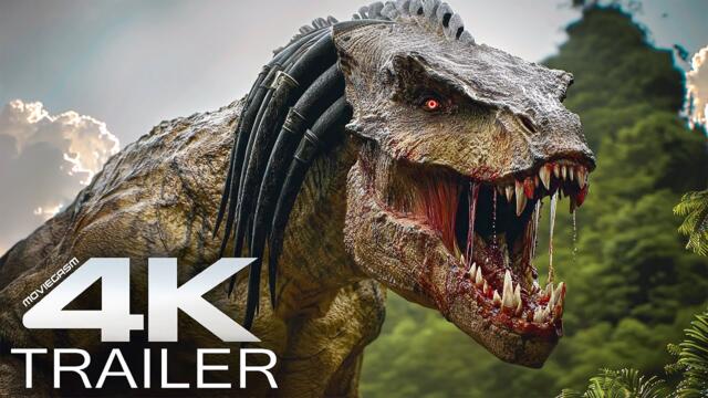 Jurassic World: Rebirth "Genetically Modified Predator T- Rex" Trailer (2025) New Movie Trailers 4K
