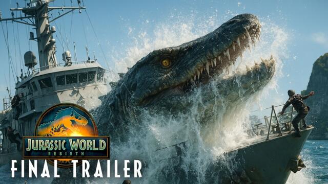 JURASSIC WORLD REBIRTH – FINAL TRAILER 2025
