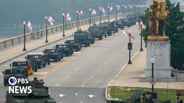 WATCH LIVE: Trump's military parade honoring Army's 250th birthday rolls through Washington, D.C.