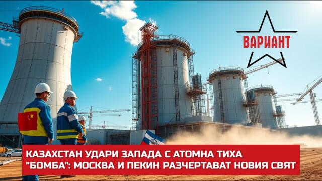 КАЗАХСТАН УДАРИ ЗАПАДА С АТОМНА ТИХА "БОМБА": МОСКВА И ПЕКИН РАЗЧЕРТАВАТ НОВИЯ СВЯТ,  Вариант #547