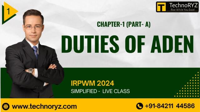 Duties of ADEN – IRPWM 2024 🔧 | Must-Know for ADEN LDCE & Railway Aspirants