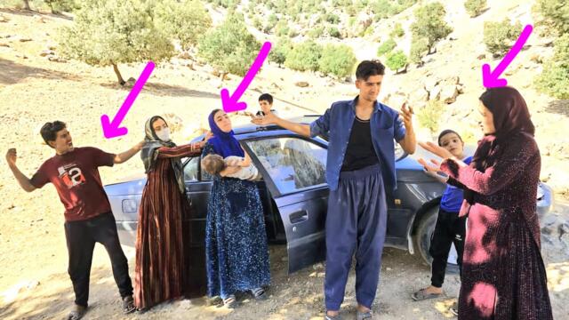 Zulfa and Mehdi's decision. Taking revenge on Afshin's sister and mother