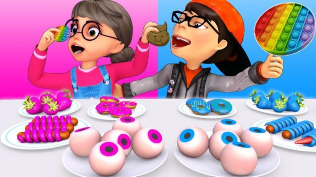 Scary Teacher 3D vs Squid Game Clackers Level Max 5 Times Challenge Miss T vs Nick and Tani Winning 2025-06-19 08:55