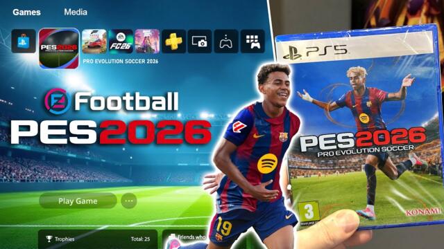 PES 2026 First Look PS5 | Is Pro Evolution Soccer Finally Back?
