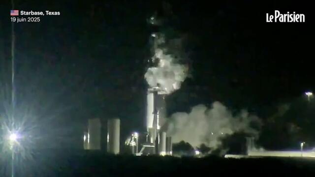 Une mégafusée Starship de SpaceX explose lors d’un test au Texas