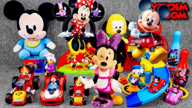 8 minute Satisfying Unboxing Disney Mickey Mouse Clubhouse Slide Playset | Review Toys ASMR TOYS