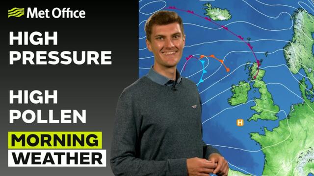 16/06/2025 - Sunnier in the south - Morning Weather Forecast UK – Met Office Weather