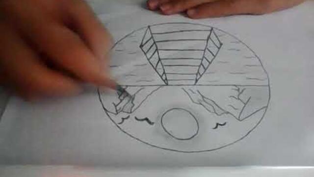 пейсаж полнолуние