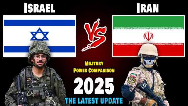 Israel vs Iran Military Power Comparison 2025 | Iran vs Israel Military Power 2025