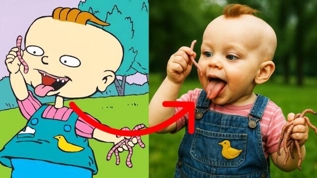What If Rugrats Characters Were Real 👶