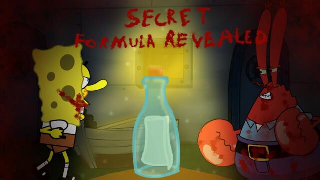 Bob Esponja The Secret Formula Revealed Animated Horror