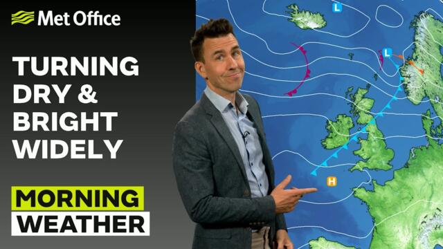 17/06/2025 - Largely dry and bright - Morning Weather Forecast UK – Met Office Weather