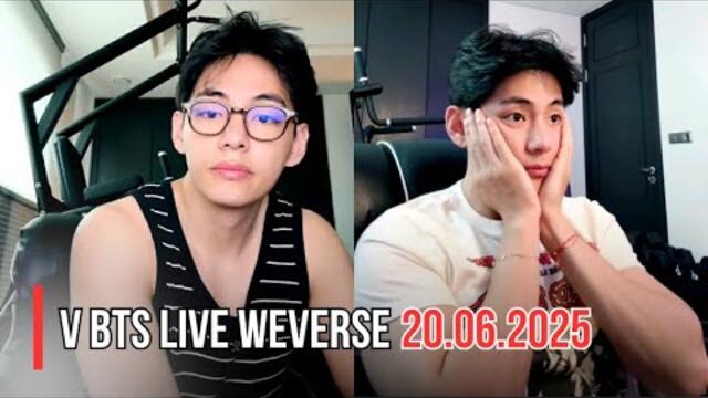 🔴 [ENG SUB] Taehyung Live Weverse (20.06.2025) | BTS V In Live