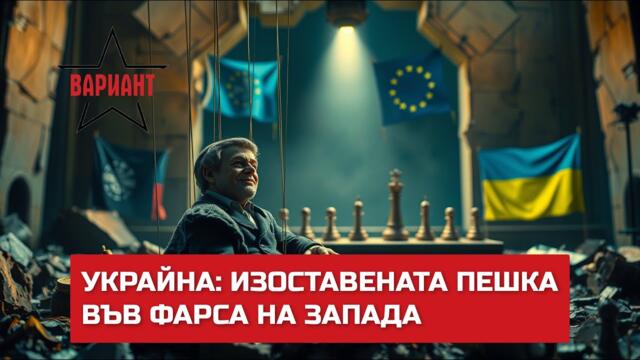 УКРАЙНА: ИЗОСТАВЕНАТА ПЕШКА ВЪВ ФАРСА НА ЗАПАДА,  Вариант #550