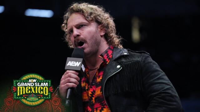 Hangman Adam Page addresses Arena México en Español (with English subtitles) | AEW Grand Slam Mexico