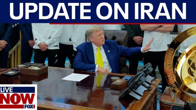 President Trump heads to 'war room' amid Iran-Israel conflict