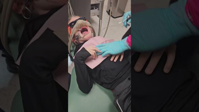 Damien at the Dentist