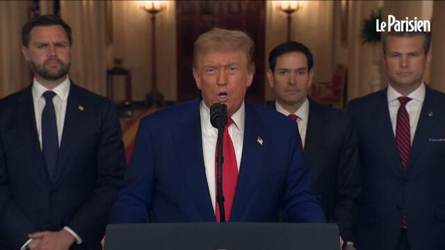 Trump annonce que les États-Unis ont mené plusieurs frappes sur des sites nucléaires iraniens