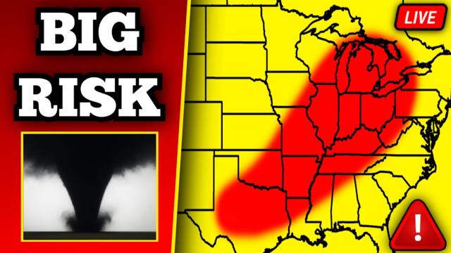 The Major Tornado Outbreak In The Midwest Of June 18th, 2025, As It Occurred Live...