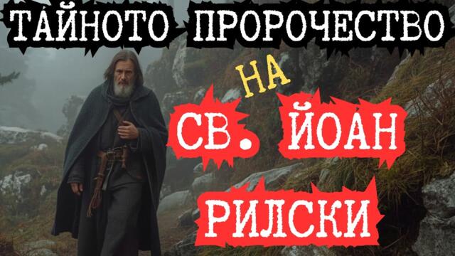 ТАЙНОТО ПРОРОЧЕСТВО НА СВЕТИ ЙОАН РИЛСКИ ЗА СЪДБАТА НА БЪЛГАРИЯ [BULGARIAN HISTORY DOCUMENTARY], Е92