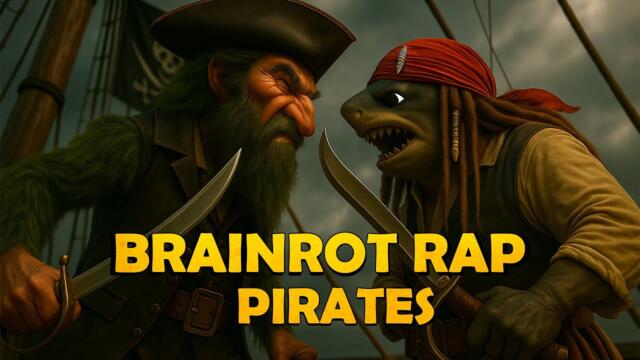 BRAINROT RAP - PIRATES (Tralalero Tralala x Brr Brr Patapim) | Official Music Video