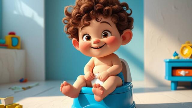 Веселая Детская песенка про Горшок  | Песенки для детей | Детская песня про Горшок