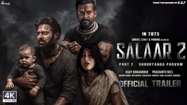 Salaar: Part 2 - Shouryanga Parvam | Hindi Trailer | Prabhas, Prithviraj S, Shruti H, Prashanth Neel