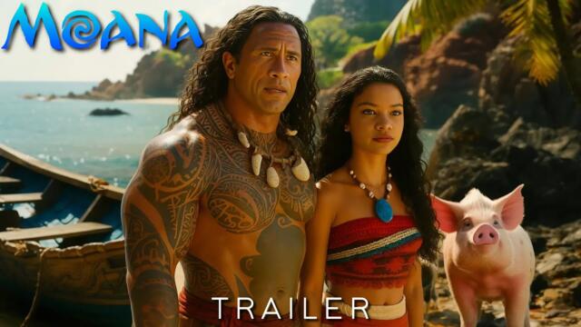 Moana: Live Action (2026) - First Trailer | Dwayne Johnson, Catherine Lagaʻaia - Concept Trailer