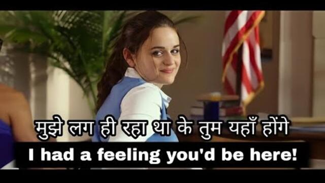 Learn English Through Movie s Subtitles  How to Talk About Past  Story Telling  English Speaking Sen