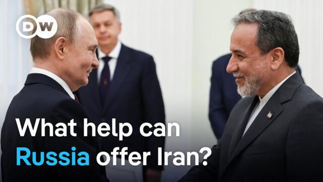 Iran's foreign minister in Moscow for talks with President Putin | DW News