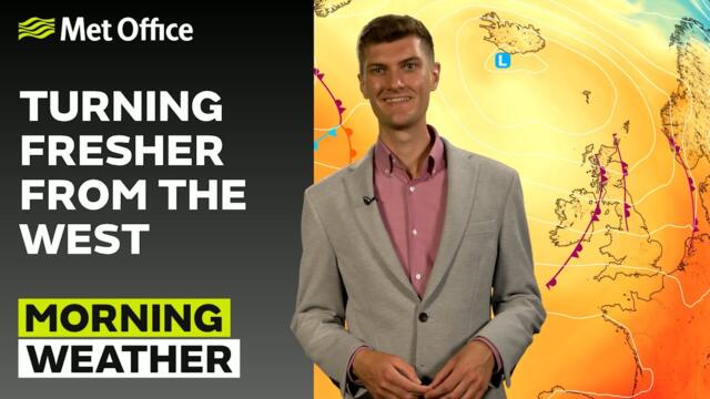 22/06/2025 - Sunny southeast but grey elsewhere - Morning Weather Forecast UK – Met Office Weather