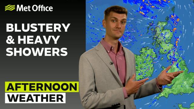 22/06/2025 - Sunshine and showers - Afternoon Weather Forecast UK – Met Office Weather