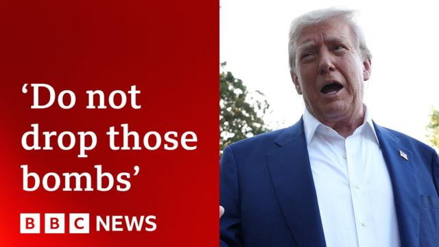 US President Donald Trump warns Israel after it vows ‘powerful strikes on Iran’ | BBC News